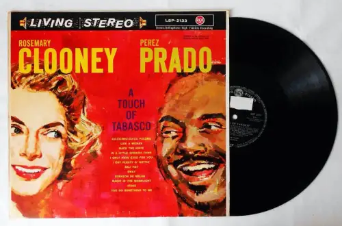 LP Rosemary Clooney & Perez Prado: A Touch of Tabasco (RCA LSP-2133) D 1960