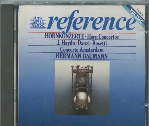 CD Hermann Baumann: Hornkonzerte (Teldec Reference) 1987
