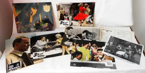 21 Kino Aushangfotos &  Werberatschlag - Sammlung - Frank Sinatra usw..