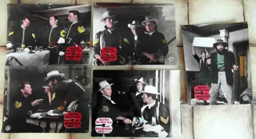 10 Original Kino Aushangfotos Dean Martin Frank Sinatra Sammy Davis jr. (1962)