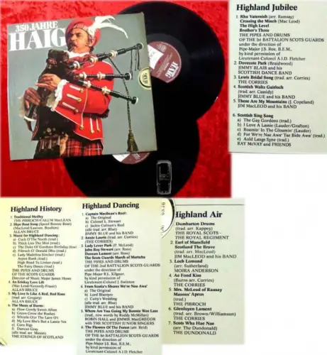 2LP 350 Jahre Haig - Musik aus Schottland