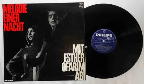 LP Esther & Abi Ofarim: Melodie einer Nacht (Philips P 48 104 L) D 1966