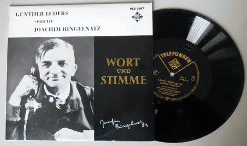25cm LP Günther Lüders spricht Joachim Ringelnatz (Telefunken PLB 6197) D