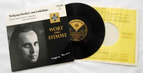 25cm LP Wolfgang Borchert zum Gedächtnis  (Telefunken  PLB 6220) D