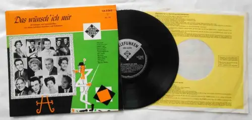 25cm LP Das wünsch ich mir  (Decca LA 6262)