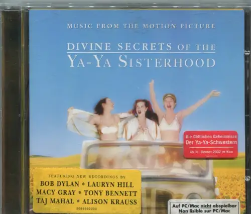 CD Divine Secrets Of The Ya-Ya Sisterhood - Soundtrack - (Sony) 2002