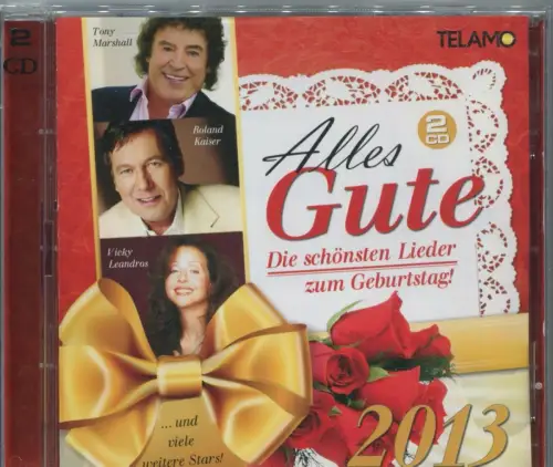 2CD Alles Gute - Die schönsten Lieder zum Geburtstag (Telamo) 2012
