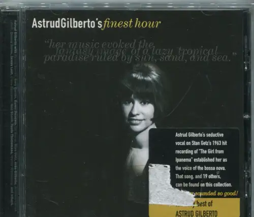 CD Astrud Gilberto: Finest Hour (Verve)