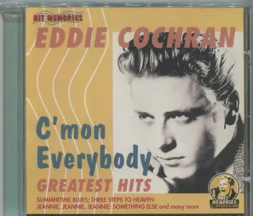 CD Eddie Cochran: C´Mon Everybody - Greatest Hits (Companion)