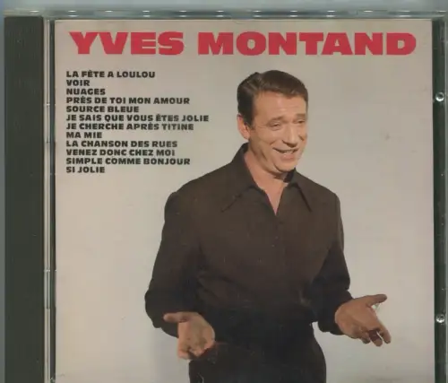 CD Yves Montand (Philips) 1988