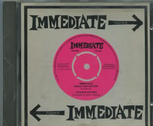CD Immediate - Single Collection Vol. 5 (Line) 1986