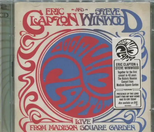 CD Eric Clapton & Stevie WinWord Live At Madison Square Garden (Reprise)