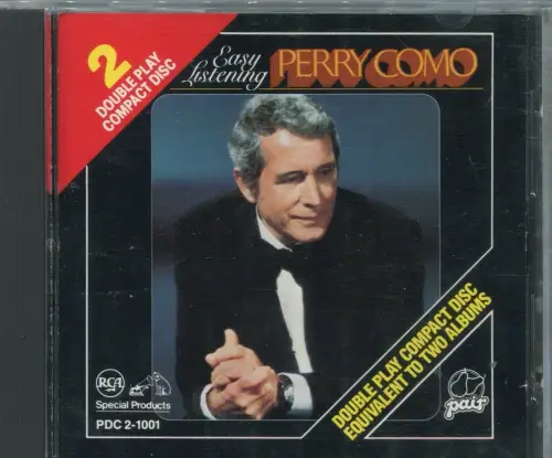 CD Perry Como: Easy Listening (RCA) 1987