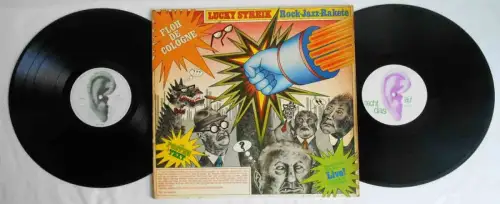 2LP Floh de Cologne: Lucky Streik Rock-Jazz-Rakete (OHR 2/56 029) D 1973
