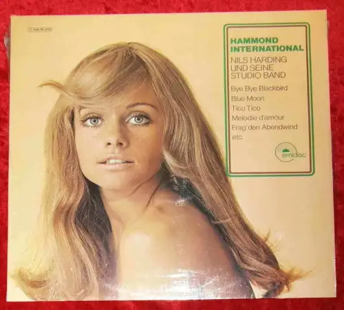 LP Nils Harding Studio Band: Hammond International (Emidisc C048-50 618) OVP