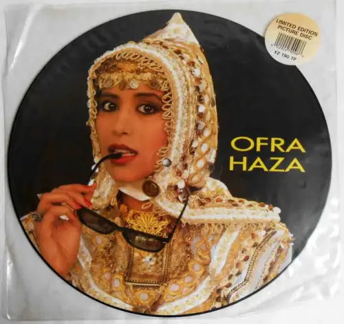 Picture Disc Ofra Haza: Im Nin Alu (Full Mix) (WEA YZ 190 TP) Limited Edition 