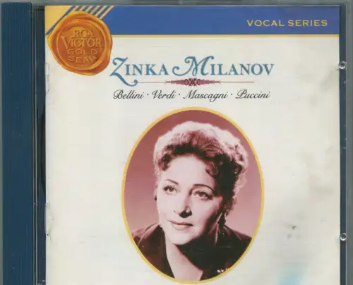 CD Zinka Milanov: Bellini - Verdi - Mascagni (RCA) 1990