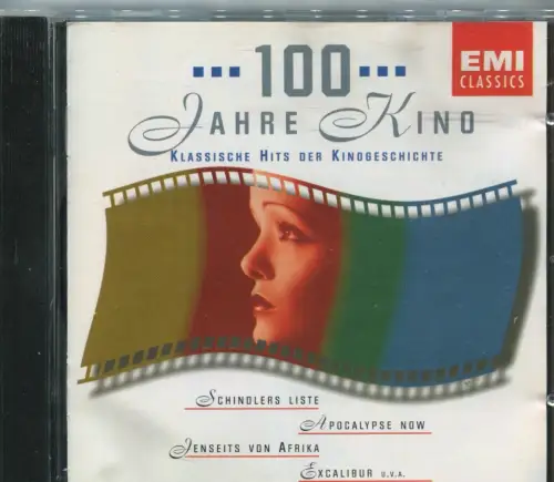 CD 100 Jahre Kino - Klassische Hits der Kinogeschichte (EMI) 1995