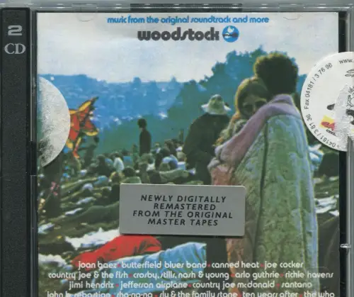 2CD Woodstock - From The Original Master Tapes - 1969 (Atlantic)