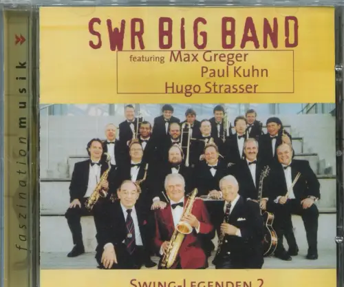 CD SWR Big Band - Swing Legenden 2 - Max Greger Paul Kuhn Hugo Strasser - 2004