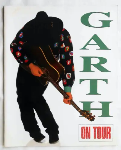 Tourprogramm Garth Brooks 1992  (mehrsprachig) Großformat