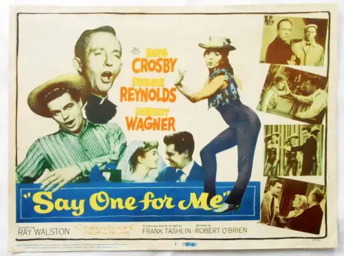 Original US Aushangfoto Lobbycard Bing Crosby Debbie Reynolds Robert Wagner 1959