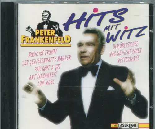 CD Peter Frankenfeld: Hits mit Witz (Laserlight) 1995