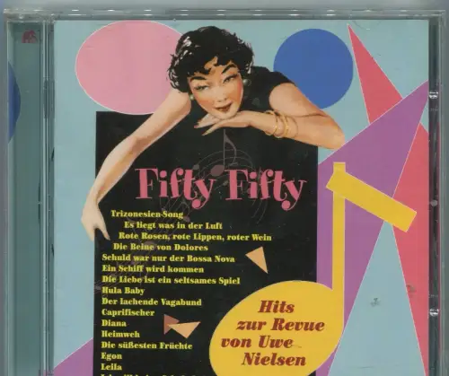 CD Fifty Fifty - Hits der Revue von Uwe Nielsen  (Bear Family) 2004