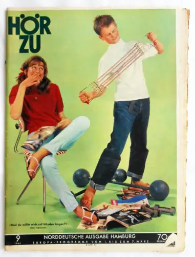 Originalheft Hör Zu Nr. 9/1964 Ausgabe Nord