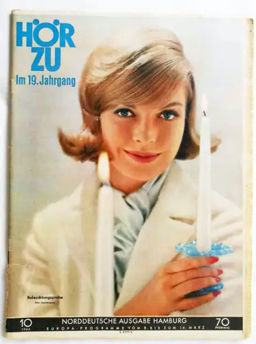 Originalheft Hör Zu Nr. 10/1964 Ausgabe Nord