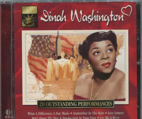 CD Dinah Washington: 20 Outstanding Performances (K-Tel) 2002