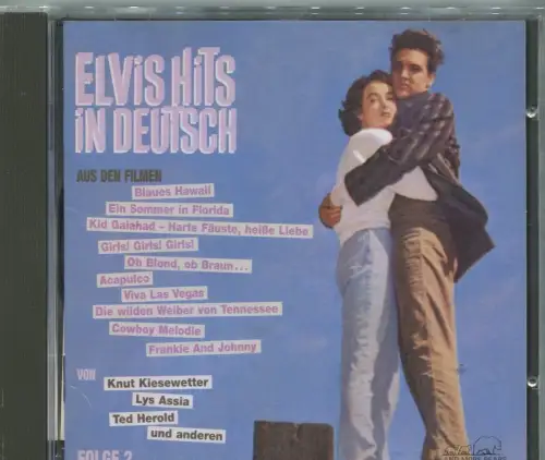 CD Elvis Hits in Deutsch Folge 2  (Bear Family) 2004