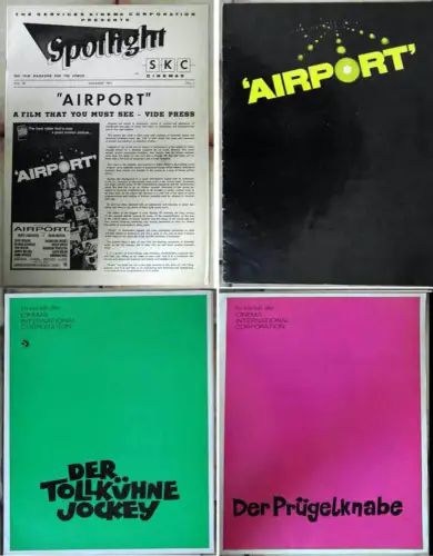 4 Werberatschläge Dean Martin Jerry Lewis - Airport - Der tollkühne Jockey....
