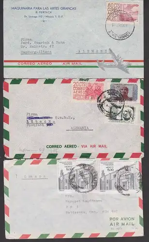 Mexico  3 covers to Alemania