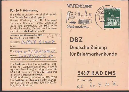 Wattenscheid MWSt. Alte Stadt am Hellweu Abb. Schornsteine Essen Industrie Förderturm, Brandenburger Tor Berlin