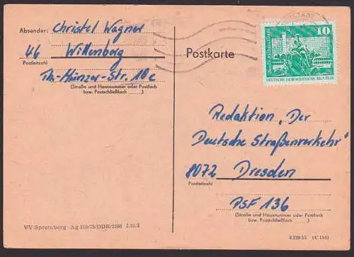 DDR MWSt Wittenberg -Lutherstadt sowjetische Tischstempelmaschine SchMN-2