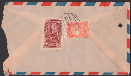 Kaboul Kabul Afghanistan 1.7.1950 cover to Bombay Indien india