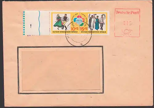 Germany DDR 905/06 Zdr. Weltfestspiele der Jugend und Studenten in Helsinki 1962