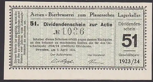 beer Dresden 1924 Actien-Bierbrauerei Plauen Lagerkeller Bier Alkohol