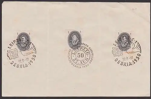 Leonhard Euler Schweizer Mathematiker, versch. SoSt. DDR 261 Deutsche Akademie der Wissenschaften zu Berlin 1 Pfg. (3)