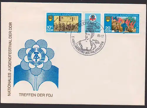 Caroline Neuber Reichenbach 'Die Neuberin' Theater Sonderstempel Vogtlandschau