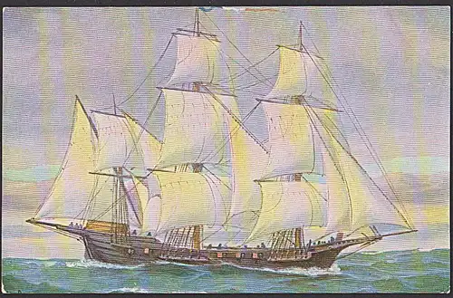 'Polacre' Kt-Nr. 92 Segelschiff Marine Galerie AK col. * Französisches  Kriegssschiff