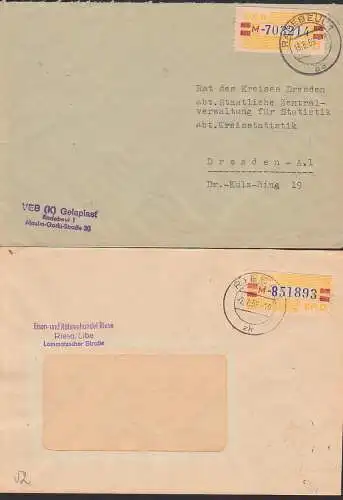 Radebeul, Riesa ZKD-Bfe Eisen- und Röhrenhandel, VEB(K) Gelaplast, ZKD B 25M