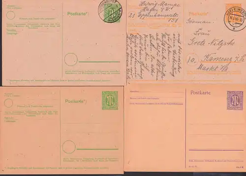 Freudenberg, Hagen 4 GA AMP, zu 5 bzw. 6 Pfg.