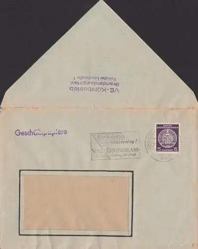 Brandenburg MWSt. Vorwärts zum V. Parteitag! NEUS DEUTSCHLAND die reichtige Zeitung für Dich,