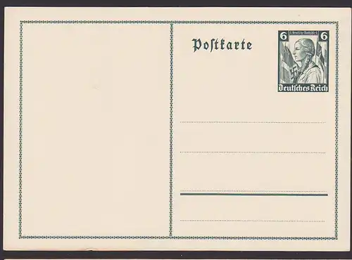 DR P256 * 6 Pf. Deutsche Nothilfe Mädel in Uniform