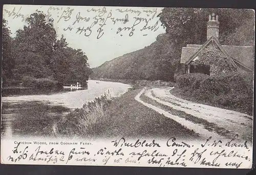 Putney S.W. clivedon woods from cookham Ferry  river