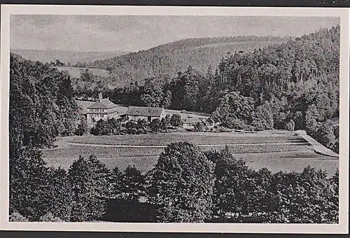 Eisenberg (Thüringen) Mühltal Waldhaus Amtsschreibersmühle Hotel und Pension im Mühltal 28.9.61