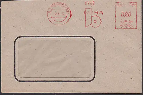 ASCHERSLEBEN AFS =DP 024= 1952 WMW Werkzeugmaschinenfabrik  Abb. Stahl und Welle