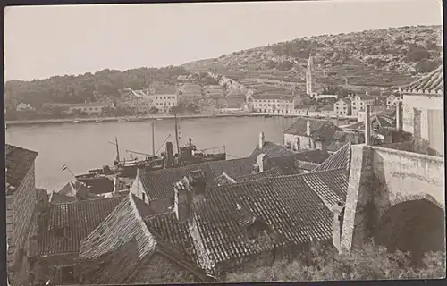 Dalmatien Echtphoto mit Stempel Beograd - Meribor  Belgrad 1929